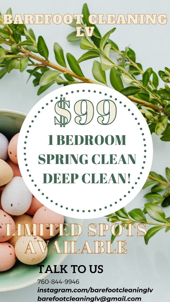 BAREFOOT CLEANING Updated June 2024 Las Vegas, Nevada Home