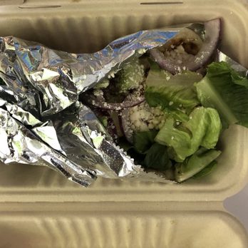 Orzo Mediterranean Grill - Chicken gyro. Don't let the photo fool you, it's loaded with chicken! - Mediterranean Near Me - Creve Coeur, Missouri Orzo Mediterranean Grill - Chicken gyro. Don't let the photo fool you, it's loaded with chicken! - Mediterranean Near Me - Creve Coeur, Missouri