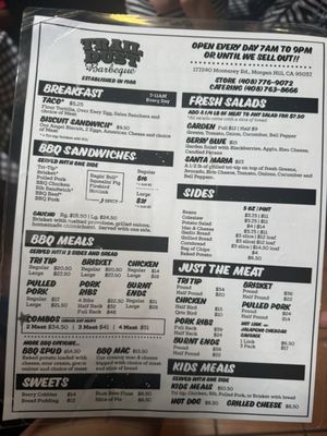 Menu photo 3 Trail Dust BBQ Morgan Hill, CA Menu photo 3 Trail Dust BBQ Morgan Hill, CA