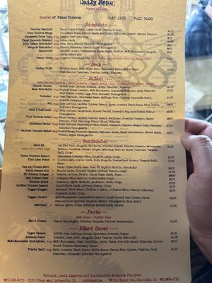 Menu photo 3 Sideboard - Lafayette Lafayette, CA Menu photo 3 Sideboard - Lafayette Lafayette, CA