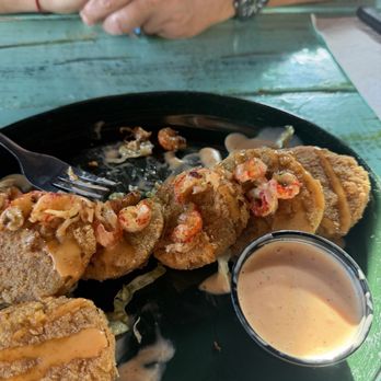 Shaggy's Biloxi Beach - Fried green tomatoes with crayfish! - Bars Near Me - Biloxi, Mississippi Shaggy's Biloxi Beach - Fried green tomatoes with crayfish! - Bars Near Me - Biloxi, Mississippi