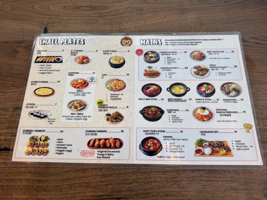 Menu photo 2 Chingu Superette San Ramon, CA