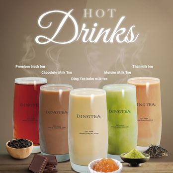 Ding Tea - Hot Drinks - Bubble Tea Near Me - Escondido, California