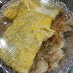 Richie's Place Coffee Shop - American cheese omelette and homemade hash