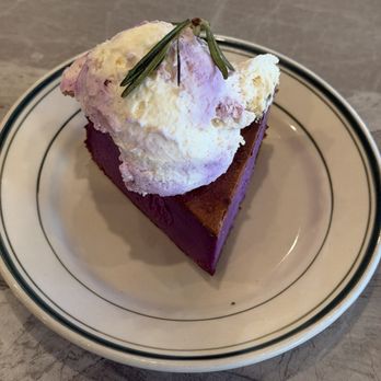 TwoHa's Cafe - Sweet potato basque cheesecake - Desserts Near Me - Duluth, Georgia