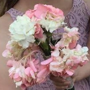 Branding Iron Events - The bridesmaid bouquet right before the wedding. - Wedding Planning Near Me