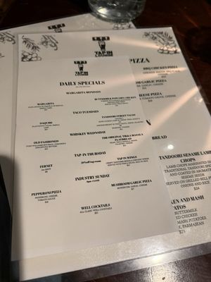 Menu photo 2 Tap in lounge Berkeley, CA