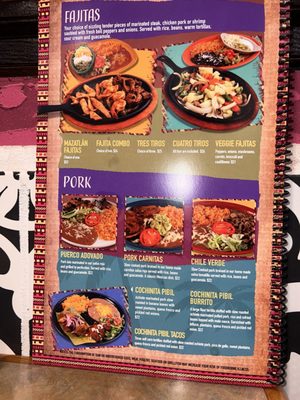 Menu photo 4 Mazatlan Mexican Grill And Bar Windsor Locks, CT