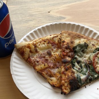 Burrata Pizzeria - 2 slices + pop combo ($6.50) - Pizza Near Me - Vancouver, British Columbia