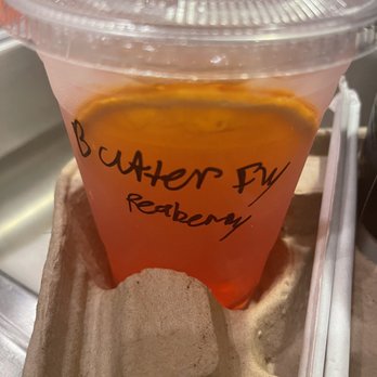 21 Queen Street Coffee - It's actually the Blood Orange Peach Lemonade - Coffee & Tea Near Me - Jacksonville, Florida