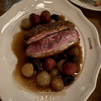 Le Crocodile - Duck Breast - French Near Me - Brooklyn, New York