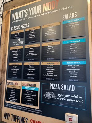 Menu photo 1 MOD Pizza Burleson, TX Menu photo 1 MOD Pizza Burleson, TX