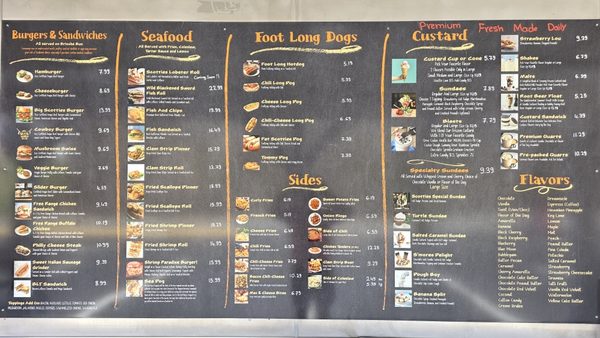 Menu photo 1 Scotties Frozen Custard Colchester, CT Menu photo 1 Scotties Frozen Custard Colchester, CT