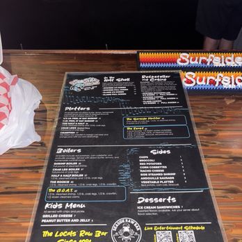 Seaside Raw Bar - Menu - Seafood Near Me - Virginia Beach, Virginia