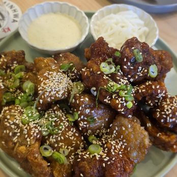 Minhwa Spirits - banban chicken bites - Coffee & Tea Near Me - Doraville, Georgia