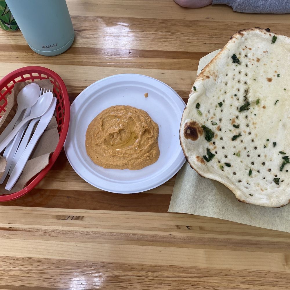 Kabob Stop - Hummus with Garlic Naan - Pakistani Near Me - Salt Lake City, Utah Kabob Stop - Hummus with Garlic Naan - Pakistani Near Me - Salt Lake City, Utah