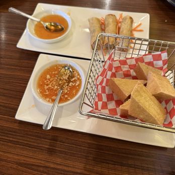 Home Thai Cafe - Crispy Tofu and Veggie Roll - Thai Near Me - Martinez, California