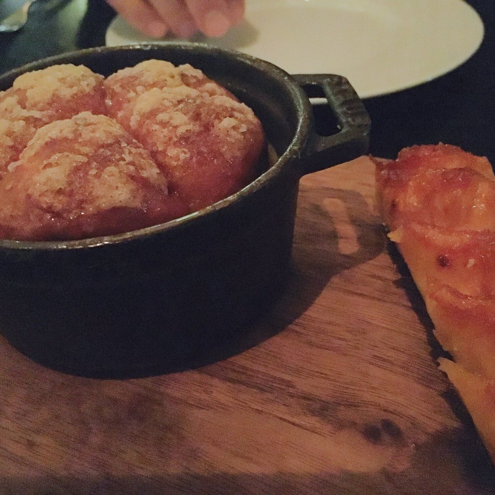 Dinner by Heston Blumenthal - Tipsy cake with spit roast pineapple (1810) - British Near Me - London, XGL Dinner by Heston Blumenthal - Tipsy cake with spit roast pineapple (1810) - British Near Me - London, XGL