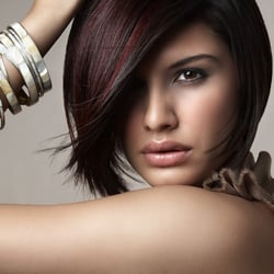 Georgio Mikaelis Salon - Classic hair cut for a classy lady. Looking for a change? Come in for a consultation with our highly trained and educated staff.