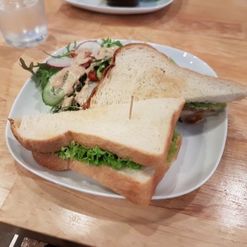 Chako Bakery Cafe - My sandwich with side salad - Patisserie/Cake Shop Near Me - Covington, Kentucky
