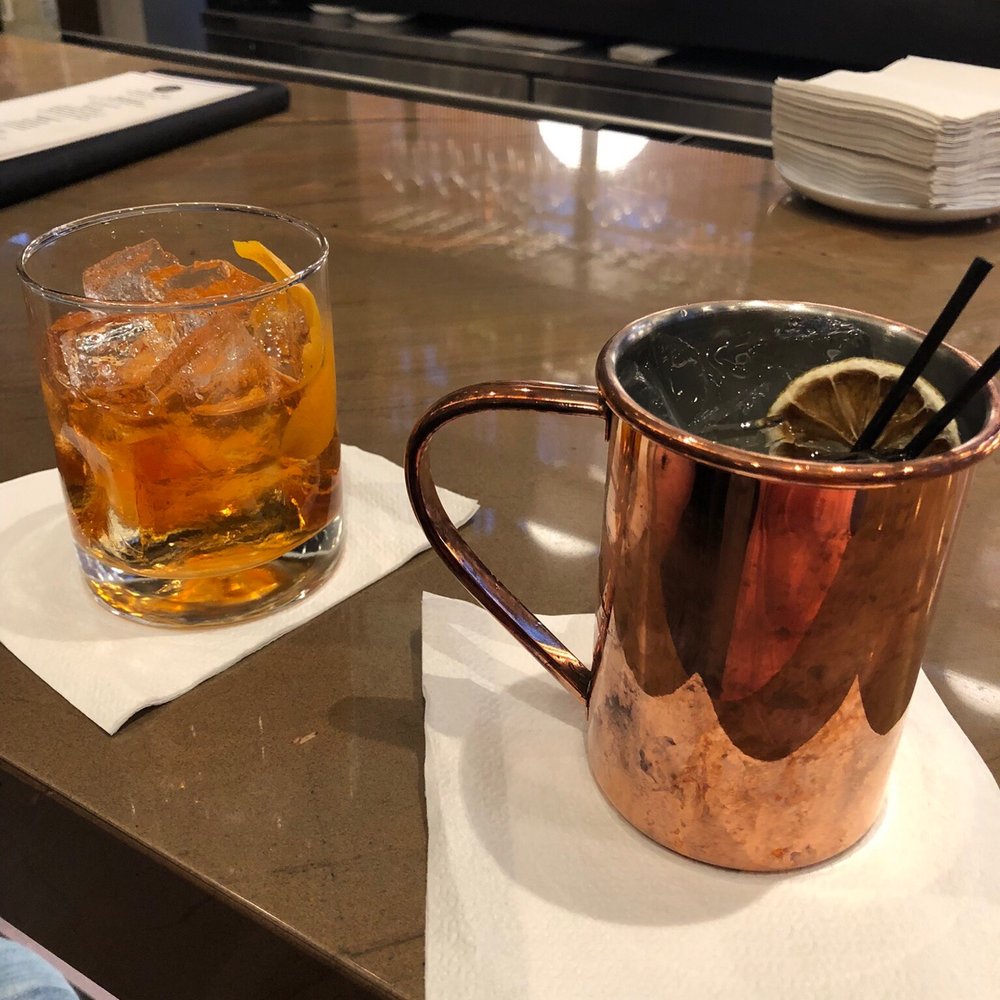 IndoChen - Old Town - Mule was so yummy- made with coconut vodka & old fashioned - Indian Near Me - Alexandria, Virginia