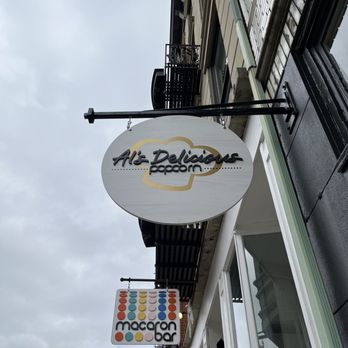 Al's Delicious Popcorn - Street Sign - Popcorn Shops Near Me - Cincinnati, Ohio Al's Delicious Popcorn - Street Sign - Popcorn Shops Near Me - Cincinnati, Ohio