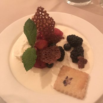 Henrietta's Table - Custard and Berries dessert - New American Near Me - Cambridge, Massachusetts Henrietta's Table - Custard and Berries dessert - New American Near Me - Cambridge, Massachusetts