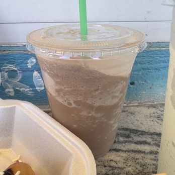 Meaney's Mini Donuts - Mocha frappe - Donuts Near Me - Sarasota, Florida