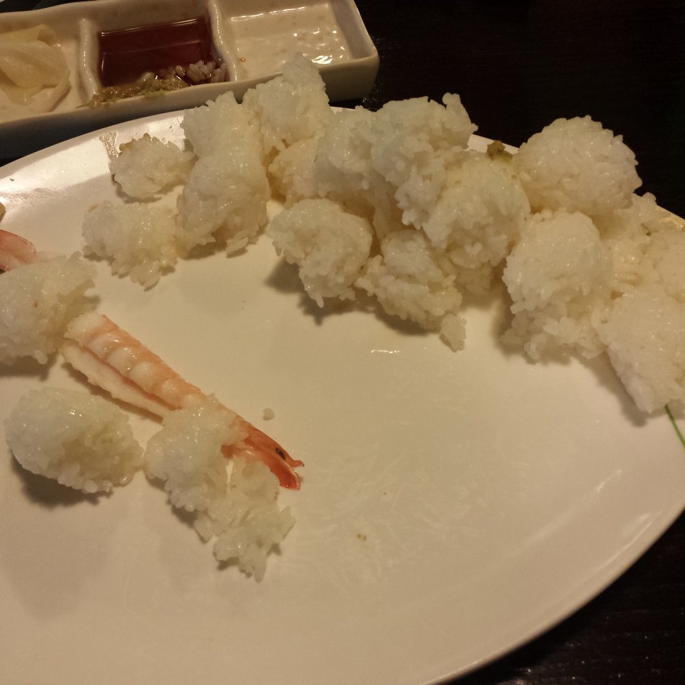 Sushi Ai - They try to cheat you by putting a literal block of rice under your fish. - Japanese Near Me - Saint Louis, Missouri Sushi Ai - They try to cheat you by putting a literal block of rice under your fish. - Japanese Near Me - Saint Louis, Missouri
