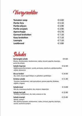 Menu photo 1 Het Pitta Loft Ekeren, VAN