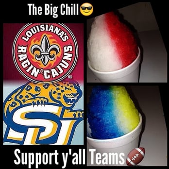 The Big Chill - a bowl of ice cream and a football ball - Shaved Ice Near Me - Breaux Bridge, Louisiana The Big Chill - a bowl of ice cream and a football ball - Shaved Ice Near Me - Breaux Bridge, Louisiana
