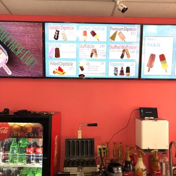 Dipsticle - Menu - Gelato Near Me - Cordova, Tennessee