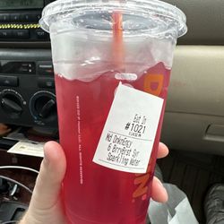 Dunkin' - Flat drink