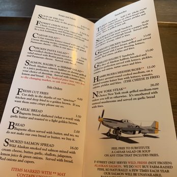 F Street Station - Menu - American Near Me - Anchorage, Alaska