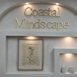 Coastal Mindscape - Reception Desk Wall