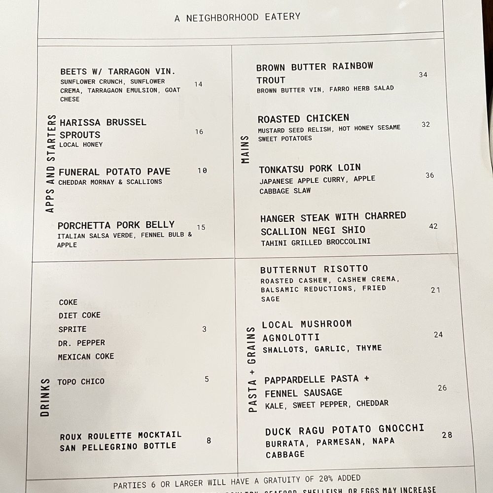 Roux - Menu - Breakfast & Brunch Near Me - Salt Lake City, Utah Roux - Menu - Breakfast & Brunch Near Me - Salt Lake City, Utah