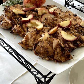 Heirloom Catering Co. - Balsamic chicken with grilled peaches - Caterers Near Me - Belmont, California