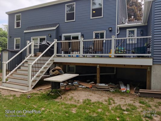 Quality Decks, Railings & Stairs - At True North Carpentry Services, we bring technical expertise and an artistic touch to every project, ensuring the results are nothing short of extraordinary. Carpentry plays an integral role in the structural integrity and aesthetics of any space. It brings not only function but also an element of style to a property. Our skilled craftsmen use high-quality materials to build lasting and reliable solutions for any of your carpentry needs. Whether you are looking to repair, customize, or construct, our carpentry services are designed to meet your expectations and exceed them. We specialize in custom decks, railings and wood stairs. Call (978) 564-5487 today to discuss your ideas and bring your vision to life! Quality Decks, Railings & Stairs - At True North Carpentry Services, we bring technical expertise and an artistic touch to every project, ensuring the results are nothing short of extraordinary. Carpentry plays an integral role in the structural integrity and aesthetics of any space. It brings not only function but also an element of style to a property. Our skilled craftsmen use high-quality materials to build lasting and reliable solutions for any of your carpentry needs. Whether you are looking to repair, customize, or construct, our carpentry services are designed to meet your expectations and exceed them. We specialize in custom decks, railings and wood stairs. Call (978) 564-5487 today to discuss your ideas and bring your vision to life!