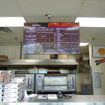 Elk River Pizza Man - Menu board above the front counter. - Pizza Near Me - Elk River, Minnesota