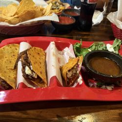 Birria tacos at Papa's Mexican Restaurant