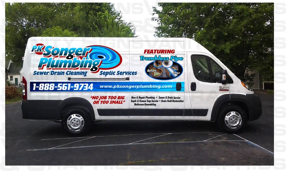 Slide of PK Songer Plumbing