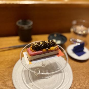 Akikos - We got another shokupan, but with uni this time - Sushi Bars Near Me - San Francisco, California