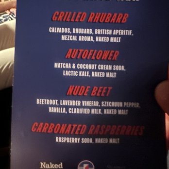 Little Red Door - Special event menu - Cocktail Bars Near Me - Paris, 75
