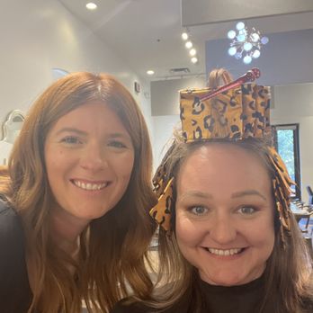 Leidan Mitchell Salon and Spa - Emily and I looking fabulous as we wait for my hair to process! - Hair Salons Near Me - Phoenix, Arizona Leidan Mitchell Salon and Spa - Emily and I looking fabulous as we wait for my hair to process! - Hair Salons Near Me - Phoenix, Arizona