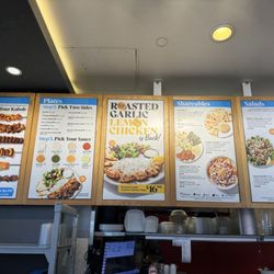 Menu board
