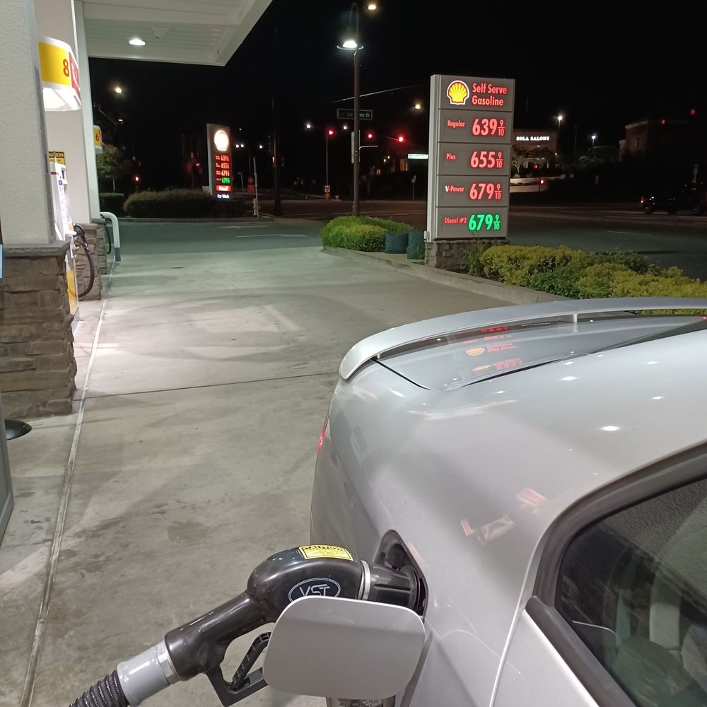 Alcosta Shell & Car Wash - gas pump - Gas Stations Near Me - Dublin, California