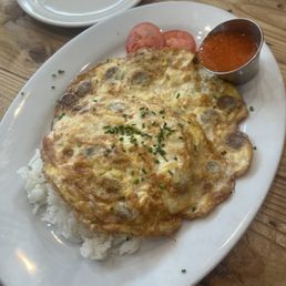 Thai omelet - so tasty!