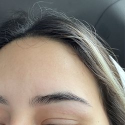 Lovely eyebrow threading - The After