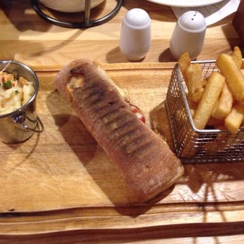 The Crown & Anchor - Meatball marinara panini - Pubs Near Me - Manchester, XGM
