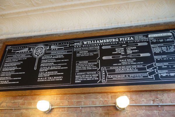 Menu photo 6 Williamsburg Pizza New York, NY Menu photo 6 Williamsburg Pizza New York, NY